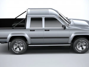 Generic Pickup 1980 3D Model