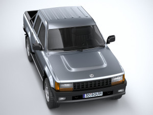 Generic Pickup 1980 3D 模型