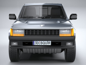Generic Pickup 1980 3D 模型