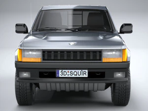 Generic Pickup 1980 3D Model