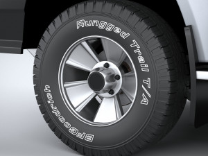Generic Pickup 1980 3D 模型