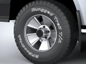 Generic Pickup 1980 3D Model