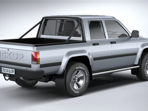 Generic Pickup 1980 3D Model