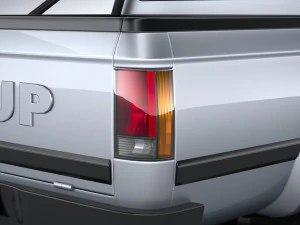 Generic Pickup 1980 3D Model