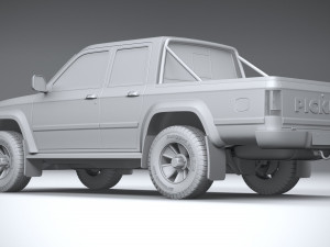 Generic Pickup 1980 3D 模型