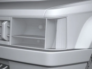 Generic Pickup 1980 3D Model