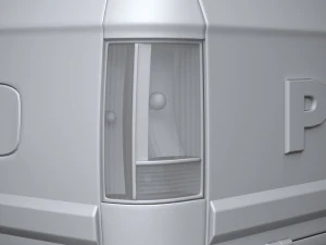 Generic Pickup 1980 3D Model