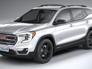 GMC Terrain AT4 2022 3D Model