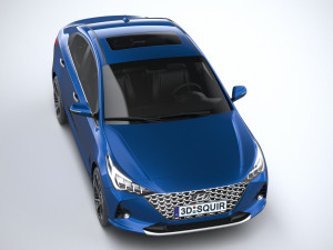 Hyundai Verna 2020 Modelo 3D