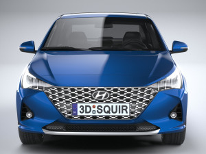 Hyundai Verna 2020 Modelo 3D