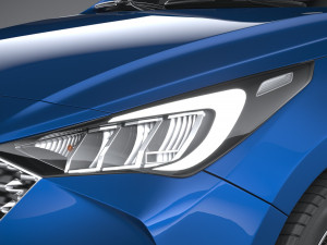 Hyundai Verna 2020 Modelo 3D