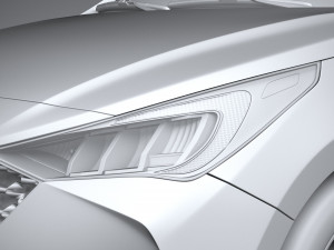 Hyundai Verna 2020 Modelo 3D