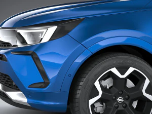 Opel Grandland 2022 3D Model