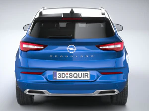 Opel Grandland 2022 3D Model
