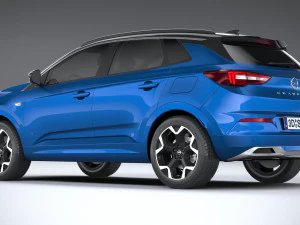 Opel Grandland 2022 3D Model