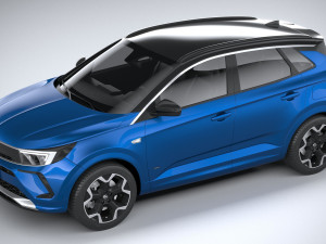 Opel Grandland 2022 3Dモデル