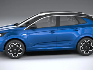 Opel Grandland 2022 3D Model