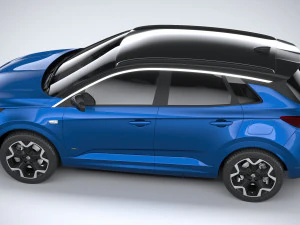 Opel Grandland 2022 3D Model