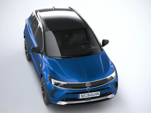 Opel Grandland 2022 3D Model