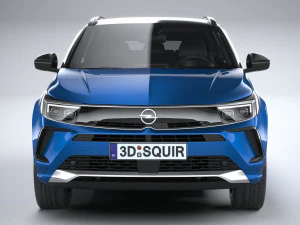 Opel Grandland 2022 3D Model