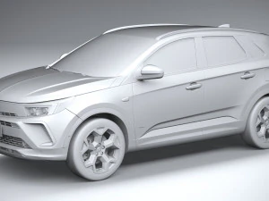 Opel Grandland 2022 3D Model