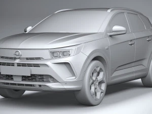 Opel Grandland 2022 3D Model