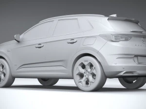 Opel Grandland 2022 3D Model