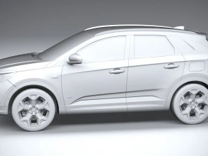 Opel Grandland 2022 3D Model
