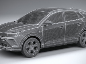 Opel Grandland 2022 3Dモデル