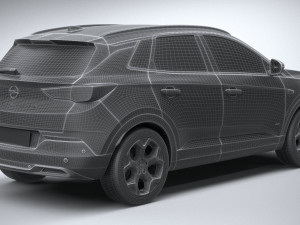 Opel Grandland 2022 3Dモデル