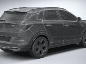Opel Grandland 2022 3D Model