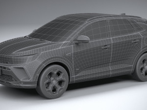 Opel Grandland 2022 3Dモデル