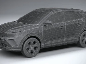 Opel Grandland 2022 3D Model