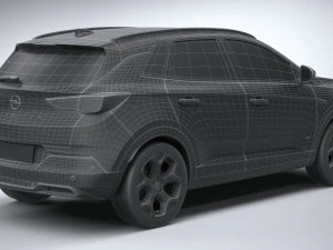 Opel Grandland 2022 3D Model