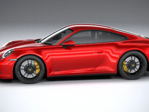 Porsche 911 992 Carrera GTS 2022 3D Model