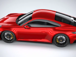 Porsche 911 992 Carrera GTS 2022 3D Model
