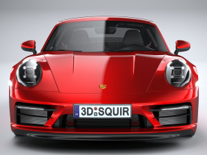 Porsche 911 992 Carrera GTS 2022 3D Model