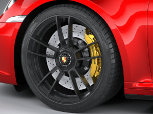 Porsche 911 992 Carrera GTS 2022 3D Model