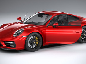 Porsche 911 992 Carrera GTS 2022 3D Model