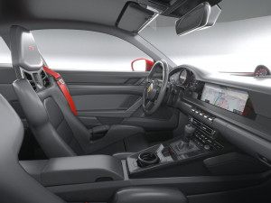 Porsche 911 992 Carrera GTS 2022 3D Model