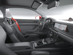 Porsche 911 992 Carrera GTS 2022 3D Model