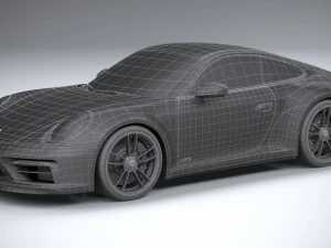 Porsche 911 992 Carrera GTS 2022 3D Model