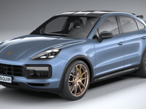 Porsche Cayenne Turbo GT 2022 3D Model