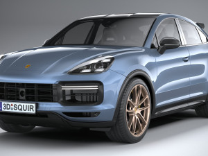 Porsche Cayenne Turbo GT 2022 3D Model