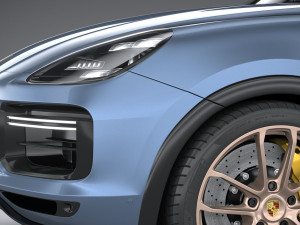 Porsche Cayenne Turbo GT 2022 3D Model