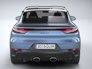 Porsche Cayenne Turbo GT 2022 3D Model