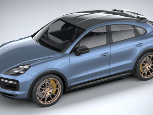 Porsche Cayenne Turbo GT 2022 3D Model