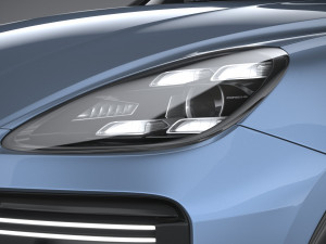 Porsche Cayenne Turbo GT 2022 3D Model
