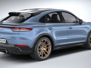 Porsche Cayenne Turbo GT 2022 3D Model
