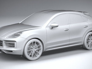 Porsche Cayenne Turbo GT 2022 3D Model